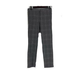 Zara Grey Plaid Women Skinny Pants US Size S